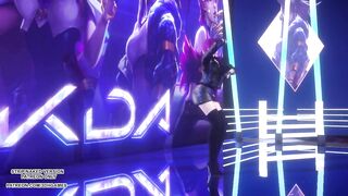 [MMD] Exid - Me & You Ahri Akali Evelynn Sexy Kpop Dance League of Legends KDA