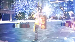 【MMD】 Dance the Night Away - Leyah (Christmas)