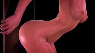 Hot Blond Gets a Dildo - Animation 3D - VAM