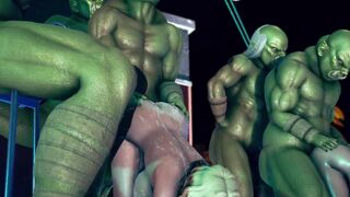 Orks' Nest - 3d hentai animation