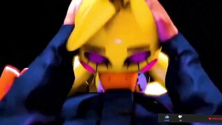 Five nights at Freddy's girl sucks it with passion