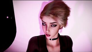 Photo Shoot - Sexy Blond - 3D Animation - VAM