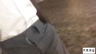 Hotel Night Guard Hand-Fucking Himself Till He Comes Whiles On Duty(Beautiful scences+ cumshot)