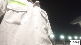 Hotel Night Guard Hand-Fucking Himself Till He Comes Whiles On Duty(Beautiful scences+ cumshot)