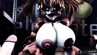 Five nights at Freddy's new character sexy big-ass woman sucks it