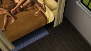 Sex wife. Invite a friend for rough sex | sims sex, porno game