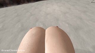 Beach Expansion (Breast Expansion, Ass Expansion, POV)