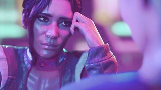 Cyberpunk 2077 - Panam Palmer Gives Handjob For Cum (Animation with Sound)