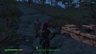 Got pregnant from a passerby right on the road | Fallout Porno