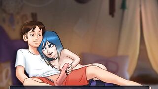 SummertimeSaga SHOWING UP HERSELF (eve route- vagina choice)-PART 90