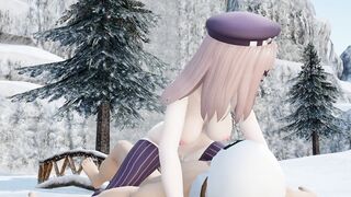 3D Hentai Animation Cowgirl Teen Student Intense Sex Hot Delicious Fuck Tight Pussy