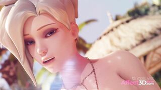Overwatch babes fucked hard in Tiaz 3d animation