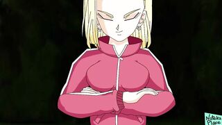 Android 18 and Krillin parody xxx from Dragon Ball Super (Reloaded)