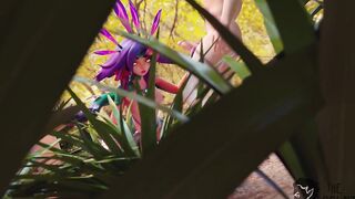 League of Legends - Neeko Threesome All Holes Filled (Animation with Sound)