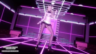 [MMD] NAYEON - POP Ahri Erotic Kpop Dance League Of Legends KDA Uncensored Hentai