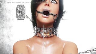Teen Chained and Handcuffed Hardcore 3D BDSM Animation