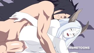 Naruto - Kaguya Ōtsutsuki and Madara Uchiha fucking hentai