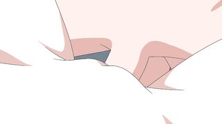 Хината и Наруто секс куноичи аниме хентай анимация кремпай большая грудь боруто