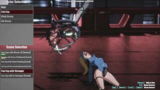 Ophelia Plays 'Pure Onyx' - Animation Gallery - Fem Cop & Vioreaper (No Commentary)