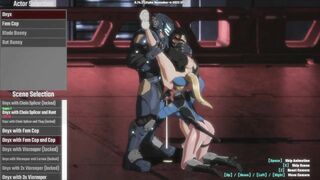 Ophelia Plays 'Pure Onyx' - Animation Gallery - Onyx, Fem Cop & Cop (No Commentary)