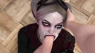 Harley Quinn siendo follada - 3D hentai sin censura