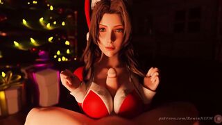 Aerith is making you a Christmas present