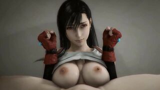 3D Compilation Tifa Lockhart Deepthroad Hardcore Blowjob Final Fantasy Uncensored Hentai