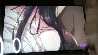 Anime Ken Watches His Slutty GF Getting In Her Ass And Cumming In Front Of The Camera