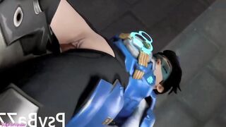 TRACER OVERWATCH FUCKING