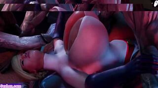 (4K) Women with big powerful boobs crave long cocks inside their pussy | 3D Hentai Animations | P85