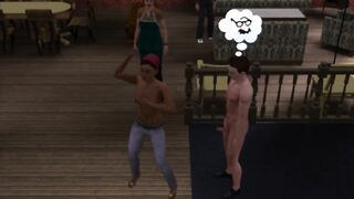 Orgy with my wife and her friend | cartoon, sims 3 sex, Porno Game 3d