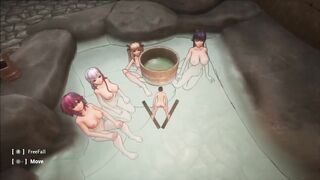 Seed of the Dead Sweet Home Pyeongpyeong Hot spring jump mini game Fanservice Appreciation