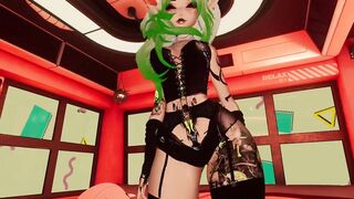VRChat Slut shows you all of her holes in an erotic dance (POV)