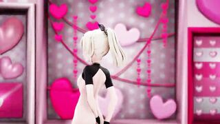 Kazama Iroha Hentai Undress Dance Lap Tap Love MMD 3D HoloLive Samurai Girl DARK PURPLE EYES COLOR EDIT