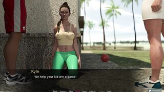 A Wife and Stepmother - AWAM - Basketball Deal - 3d game, Hentai, gameplay, 60 FPS