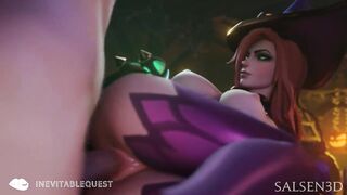 League of Legends / Miss Fortune plays adult games with Sonna/ More content on my Telegram: IQ.fun