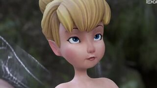 Tinker Bell Enjoys A Huge Cock (3D Animation)