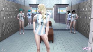 [TRAILER] Lionel Messi celebrating the world cup with three argentina fans