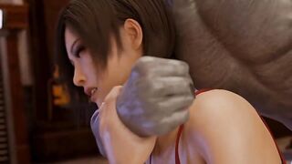 Ada Wong Gets Dicked Down Hard From Mr X In The Police Station Resident Evil 2 Remake