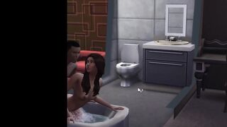 SIMS 4 - PETITE WOMAN FUCKED ROUGHLY PART 1