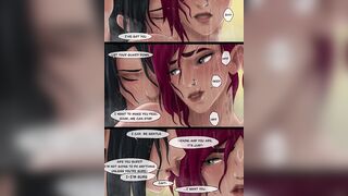 OKONOMIYAKY CaitVi Shower sex part 1 - Caitlyn x Vi from Arcane/League of Legends UNCENSORED