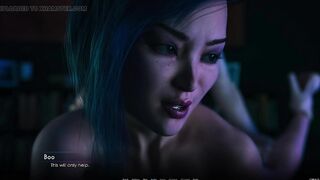 City of Broken Dreamers #3 - Ellen - 3D game, HD porn, 60 FPS