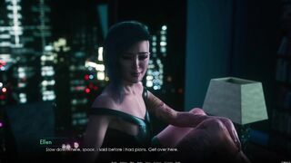 City of Broken Dreamers #3 - Ellen - 3D game, HD porn, 60 FPS