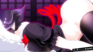Kawaii Woman Anime with Huge Tail Sex the best