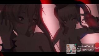 mmd r18 Follow The Leader Kancolle Murasame Kashima 3d hentai anal lover public sex