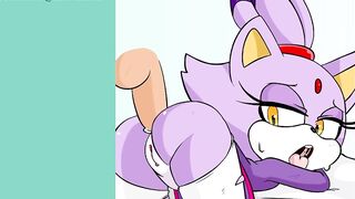 Blaze the Cat - Anal Sex POV [Sonic Porn]
