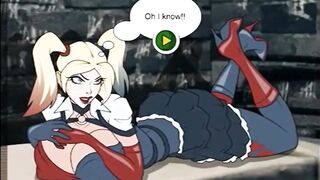 Harley Quinn Sex with Futanari Big Penis