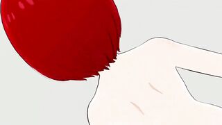 Azusa Miura Nude Dancing Hentai The Idolmaster Idol Heart MMD 3D RED HAIR COLOR EDIT SMIXIX