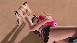 Dead or Alive Xtreme Venus Vacation Marie Rose Valentine's Day Heart Cushion Pose Fanservice Appreci