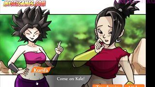 Goku Fucks Caulifla and Kale (Parody)